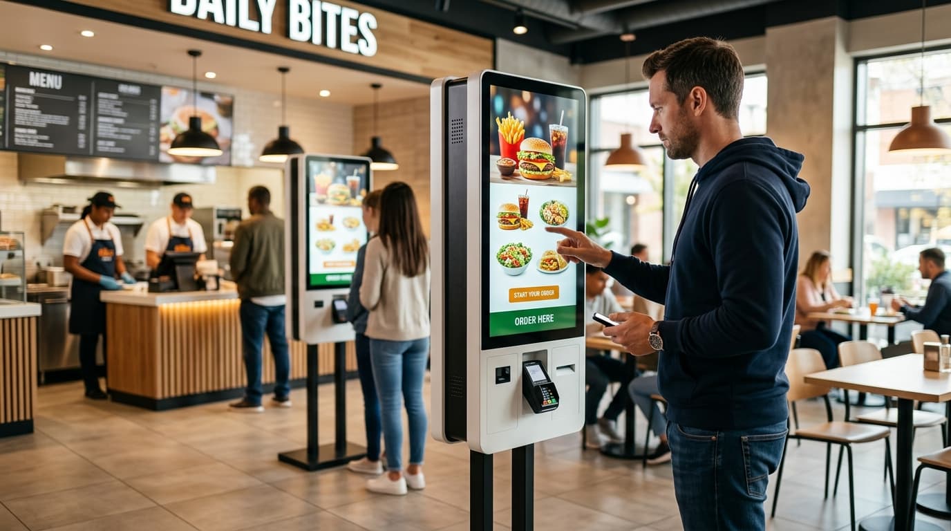 Self-Ordering Kiosk Systems for Restaurants & QSR